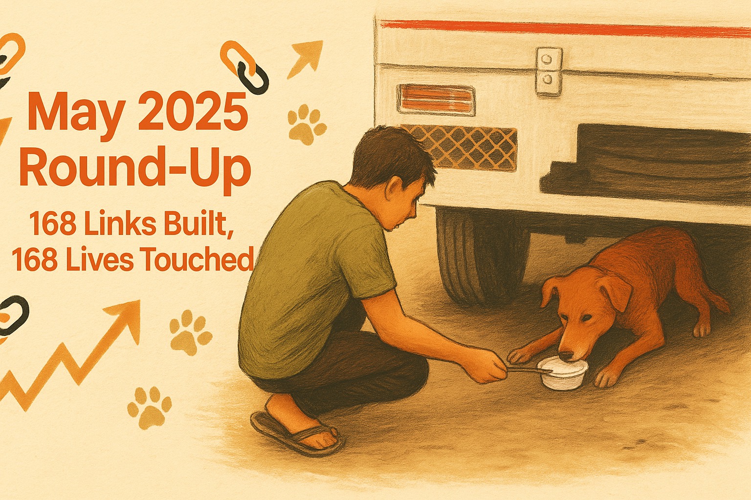 May 2025 Round Up 168 Links Built