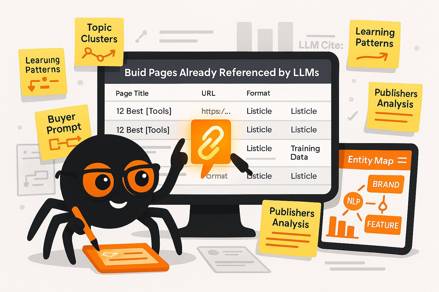 Identify the Pages Already Referenced by LLMs Identify the Pages Already Referenced by LLMs