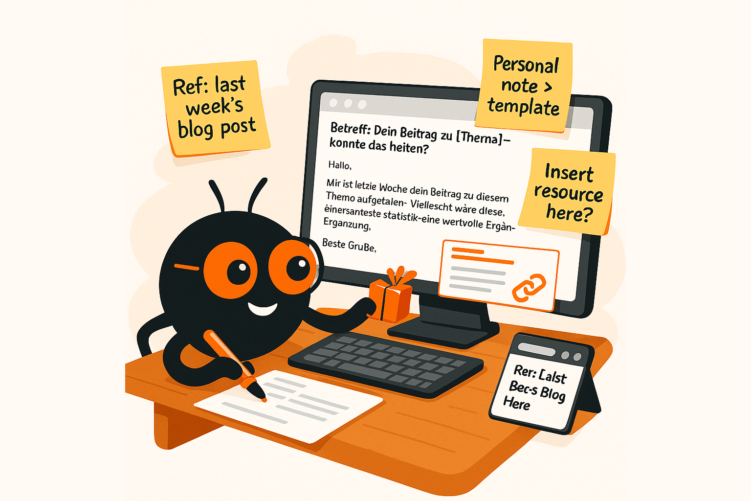 Reach Out With a Real Reason to Link Reach Out With a Real Reason to Link