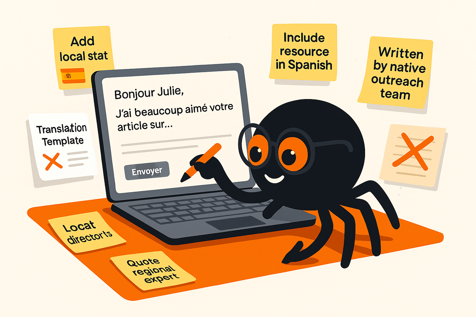 We pitch with local nuance – not translated templates