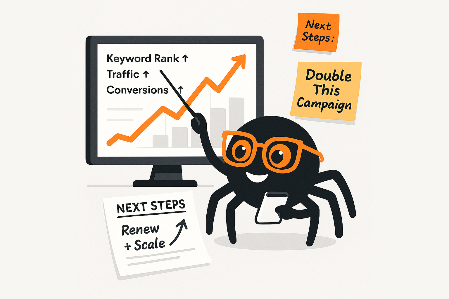 We track what’s working and help you scale it