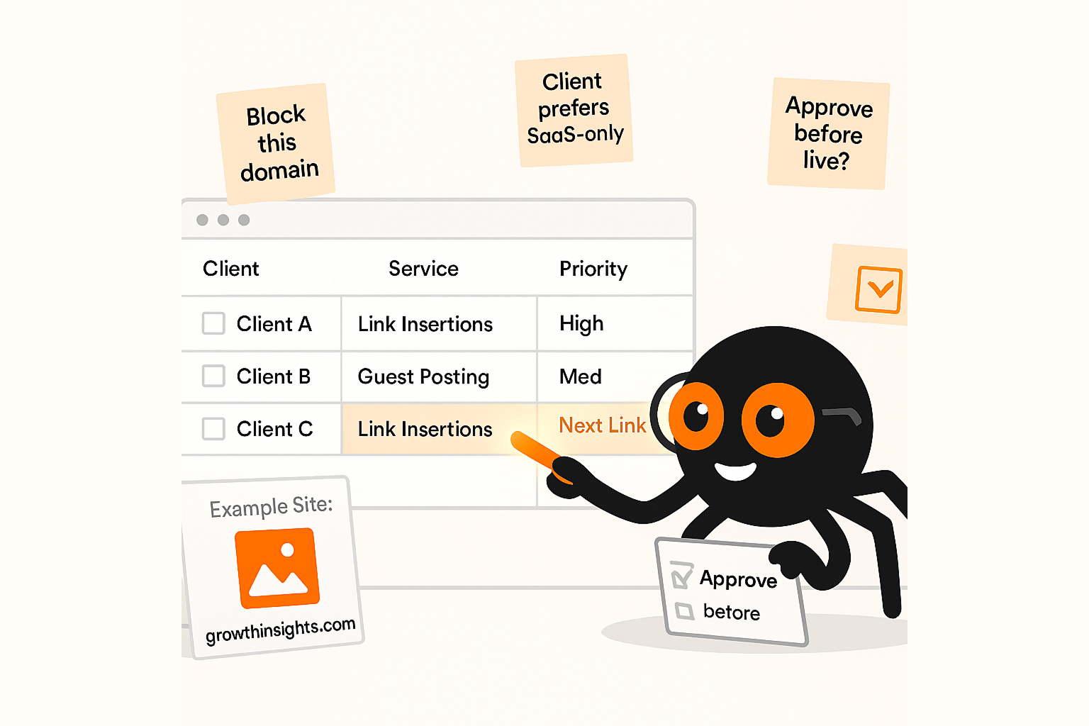 You get visibility before anything goes live