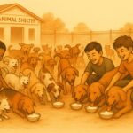 June – July 2025 Round Up: Feeding 430 Curd During Our Day Visiting Two Incredible Animal Shelters